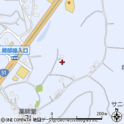 千葉県成田市不動ケ岡周辺の地図
