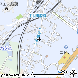 千葉県成田市不動ケ岡2021周辺の地図