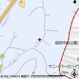 千葉県成田市不動ケ岡2195周辺の地図