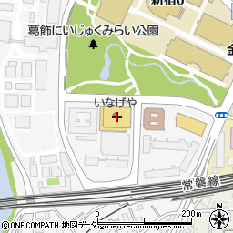 いなげや金町店周辺の地図