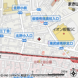 東京都板橋区徳丸3丁目16周辺の地図
