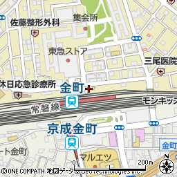 東京都葛飾区東金町1丁目45-2周辺の地図