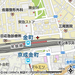 東京都葛飾区東金町1丁目45-3周辺の地図