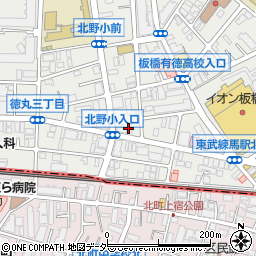 カラオケBanBan東武練馬周辺の地図