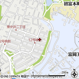 ＵＲ都市機構パークサイド鎌ケ谷１８号棟周辺の地図