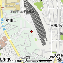 千葉県松戸市小山756-1周辺の地図