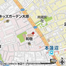 東京都板橋区大原町6周辺の地図