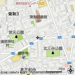 東峰タイヤー株式会社周辺の地図