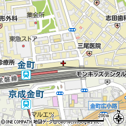 東京都葛飾区東金町1丁目45-8周辺の地図
