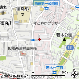 東京都板橋区西台4丁目周辺の地図