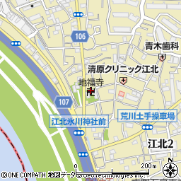地福寺周辺の地図