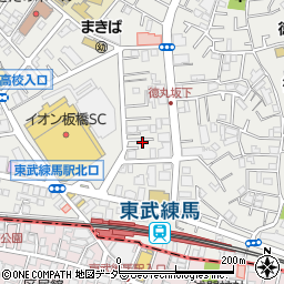 ファイテンショップ　東武練馬店周辺の地図