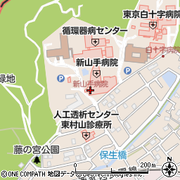 新山手病院周辺の地図