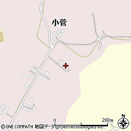 法華塚共同利用施設周辺の地図