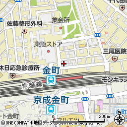 はま寿司　金町駅前店周辺の地図