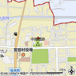 長野県上伊那郡宮田村7556周辺の地図