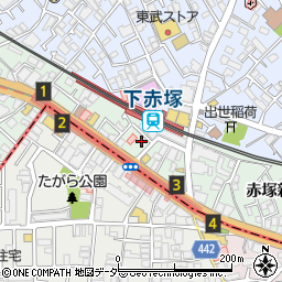 cafe and bar 眠兎周辺の地図