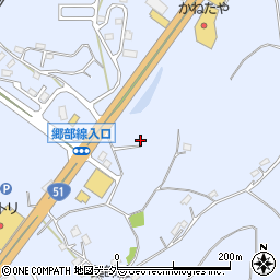 千葉県成田市不動ケ岡2061周辺の地図