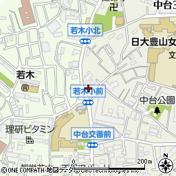 中台荘Ａ周辺の地図