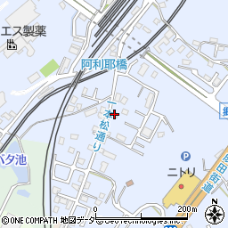 千葉県成田市不動ケ岡2028周辺の地図