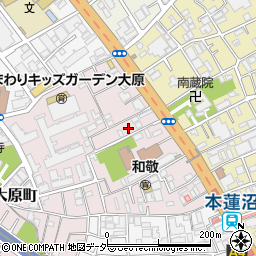 東京都板橋区大原町7周辺の地図
