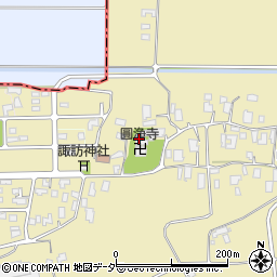 圓浄寺周辺の地図
