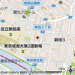 新田デイサービスセンター周辺の地図