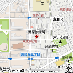 蒲原診療所周辺の地図