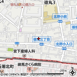 東京都板橋区徳丸3丁目12周辺の地図