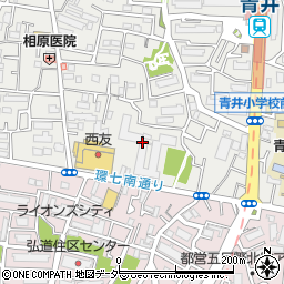 日商岩井綾瀬マンション周辺の地図
