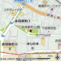 赤塚新町公園周辺の地図