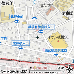 東京都板橋区徳丸3丁目18周辺の地図