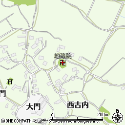 地蔵院周辺の地図