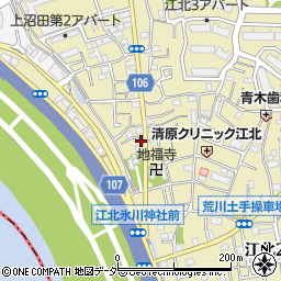 江川ハイツ周辺の地図