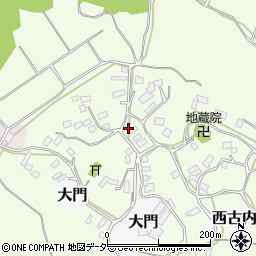 千葉県香取郡多古町西古内周辺の地図