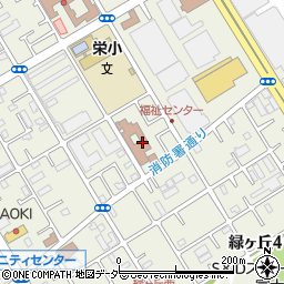 羽村市　障害者生活訓練施設・デイセンターさくら周辺の地図