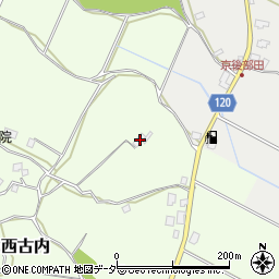 千葉県香取郡多古町西古内82周辺の地図
