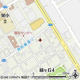 東京都羽村市緑ヶ丘4丁目周辺の地図