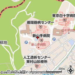 東京都東村山市諏訪町周辺の地図