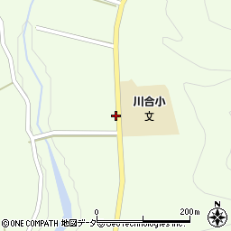 川合小学校前周辺の地図
