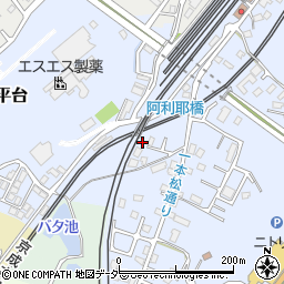 千葉県成田市不動ケ岡1117周辺の地図