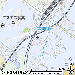 千葉県成田市不動ケ岡1119周辺の地図