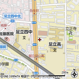 東京スマイル農業協同組合　足立支店周辺の地図