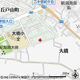 千葉県松戸市二十世紀が丘梨元町39周辺の地図