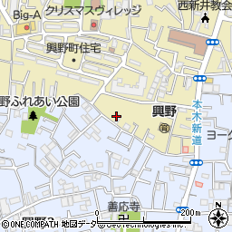 東京都足立区西新井本町4丁目20周辺の地図