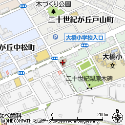 千葉県松戸市二十世紀が丘梨元町1周辺の地図