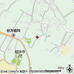 千葉県成田市台方652周辺の地図