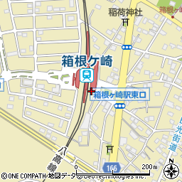 福生警察署箱根ヶ崎駅前交番周辺の地図