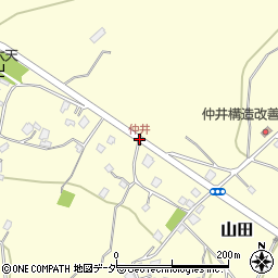 仲井周辺の地図