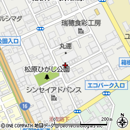東京都西多摩郡瑞穂町箱根ケ崎東松原周辺の地図